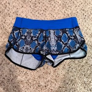 Lululemon speed shorts size 6 EUC